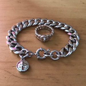 Marc Jacobs Bracelet Silver Tone (BRACELET ONLY)